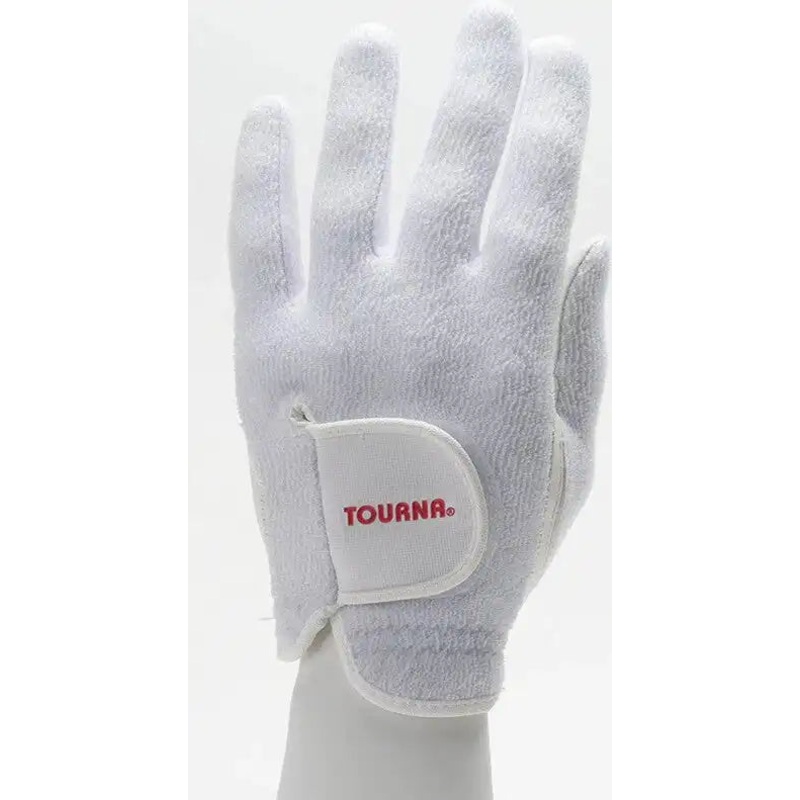 Tourna Women’s Racquet & Paddle Glove Full (L) – White Red