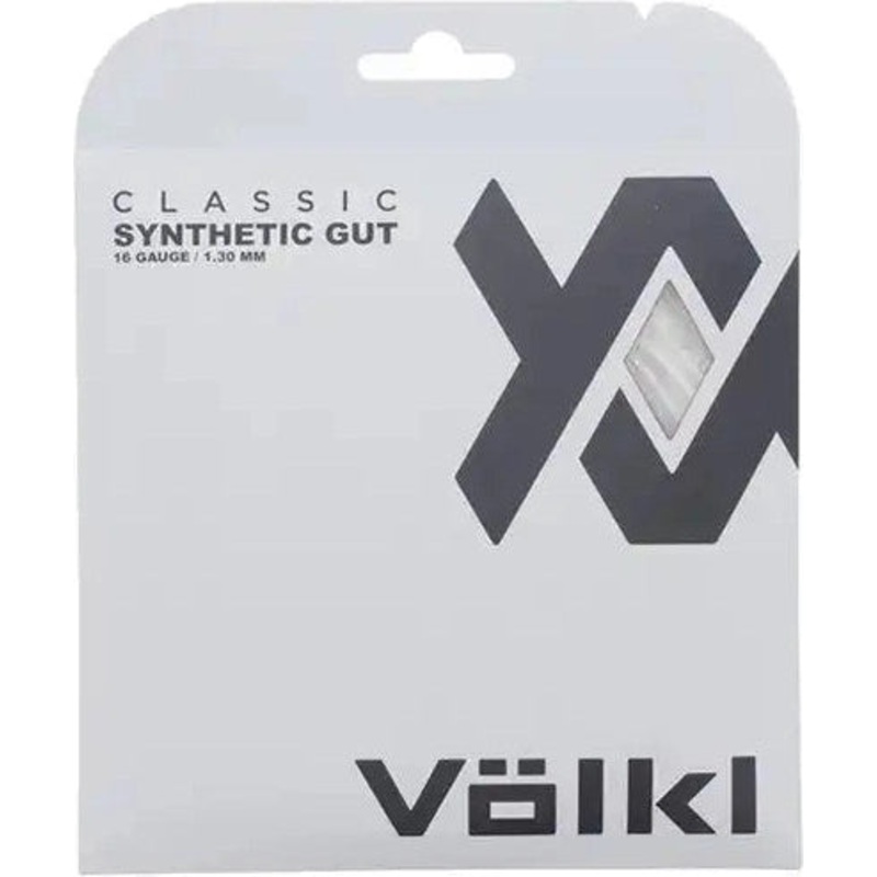 Volkl Classic Synthetic Gut 16g Tennis String – Black