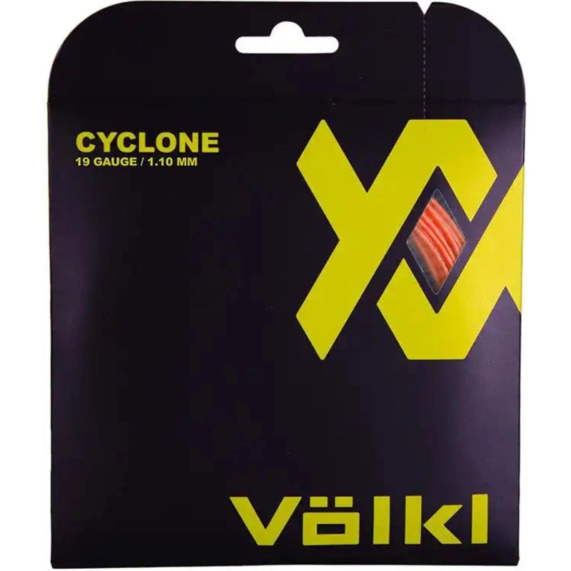 Volkl Cyclone 19g Tennis String – Black