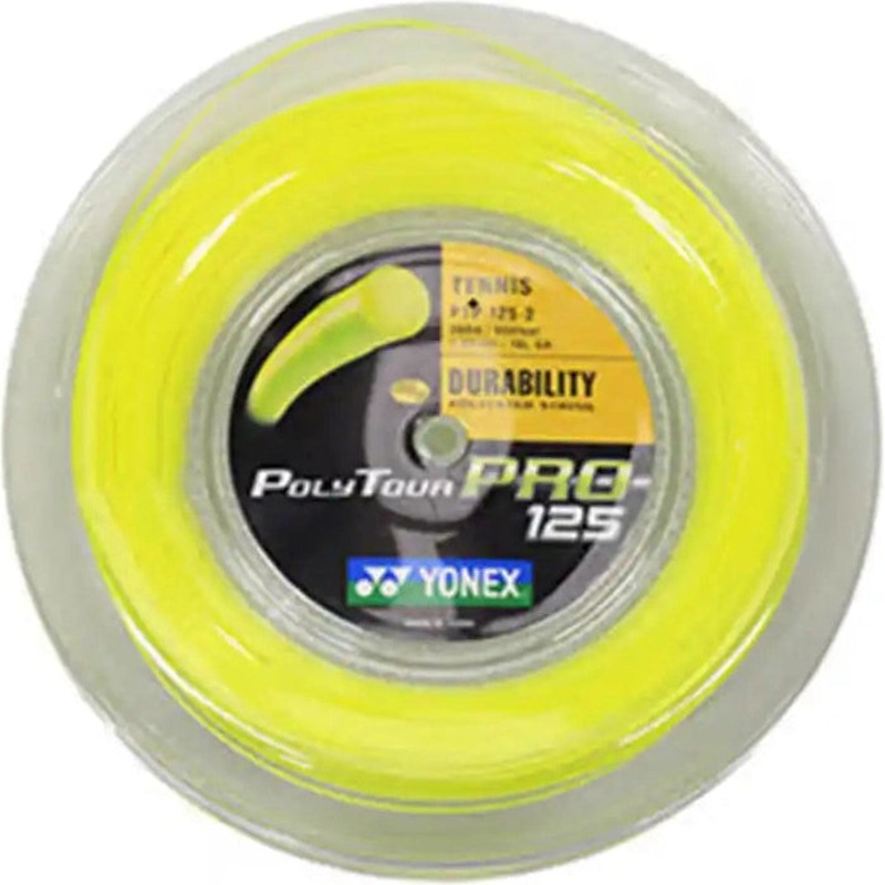 Yonex Polytour Pro Reel 656′ (Yellow) Tennis String – Yellow