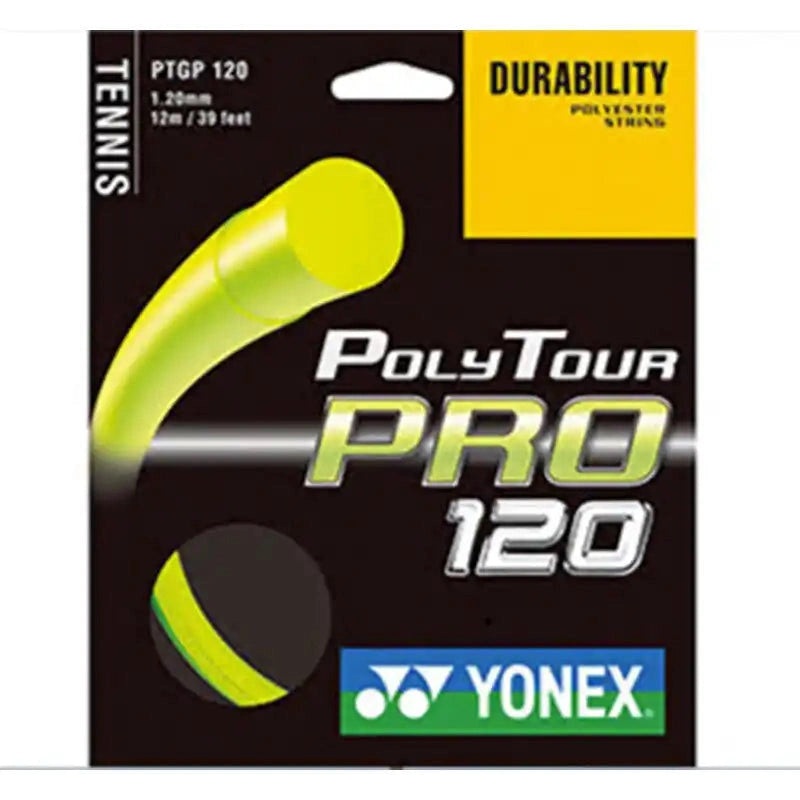 Yonex Polytour Pro (Yellow) Tennis String – Yellow
