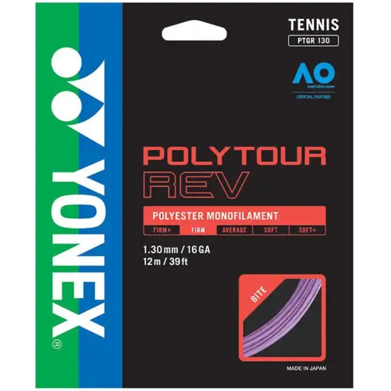 Yonex Polytour REV 130 Tennis String – Orange