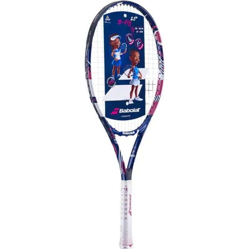 Babolat B’ Fly 25 Junior Strung 2023 – Purple Teal