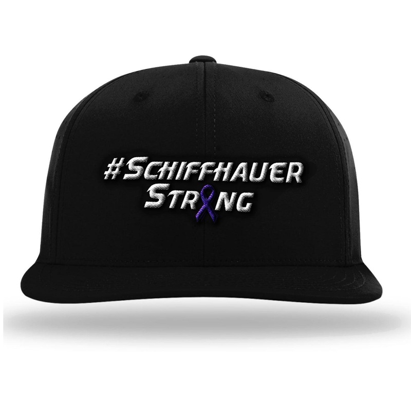 Schiffhauer Strong – Purple Ribbon – Black Hat