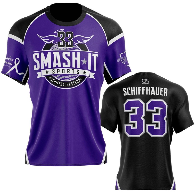 Schiffhauer Strong – Short Sleeve Jersey (Customized Buy-In) – Purple