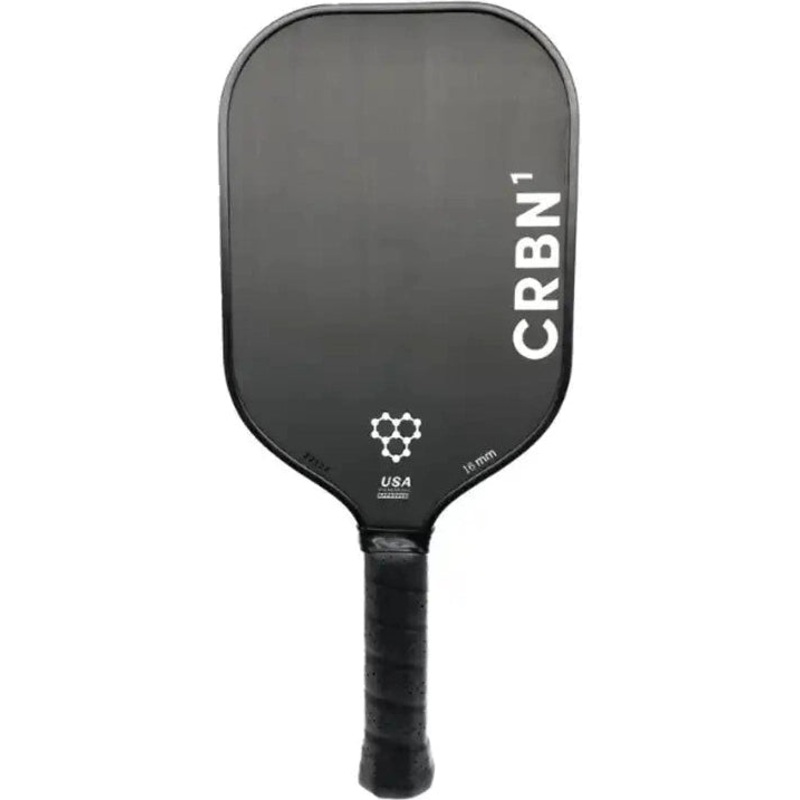 CRBN1 Pickleball Paddle 14mm Black/White – Black