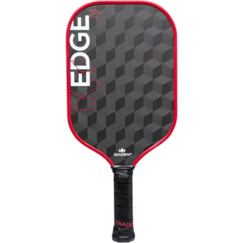 Diadem Edge 18k Pickleball Paddle – Black Red