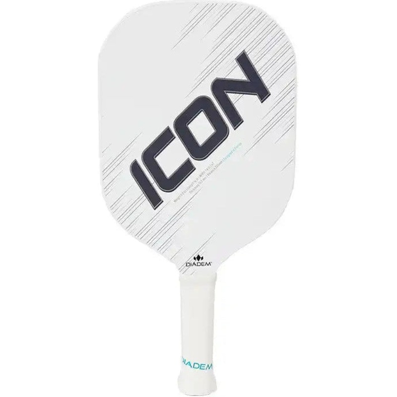 Diadem Icon V2 Standard Pickleball Paddle White – White