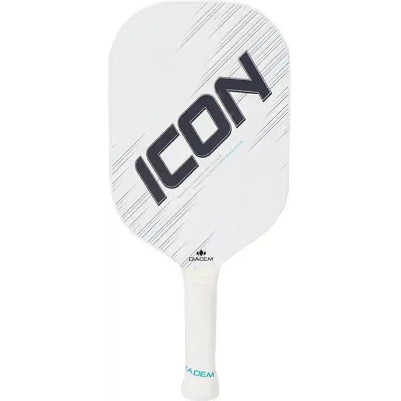 Diadem Icon V2 XL Pickleball Paddle White – White
