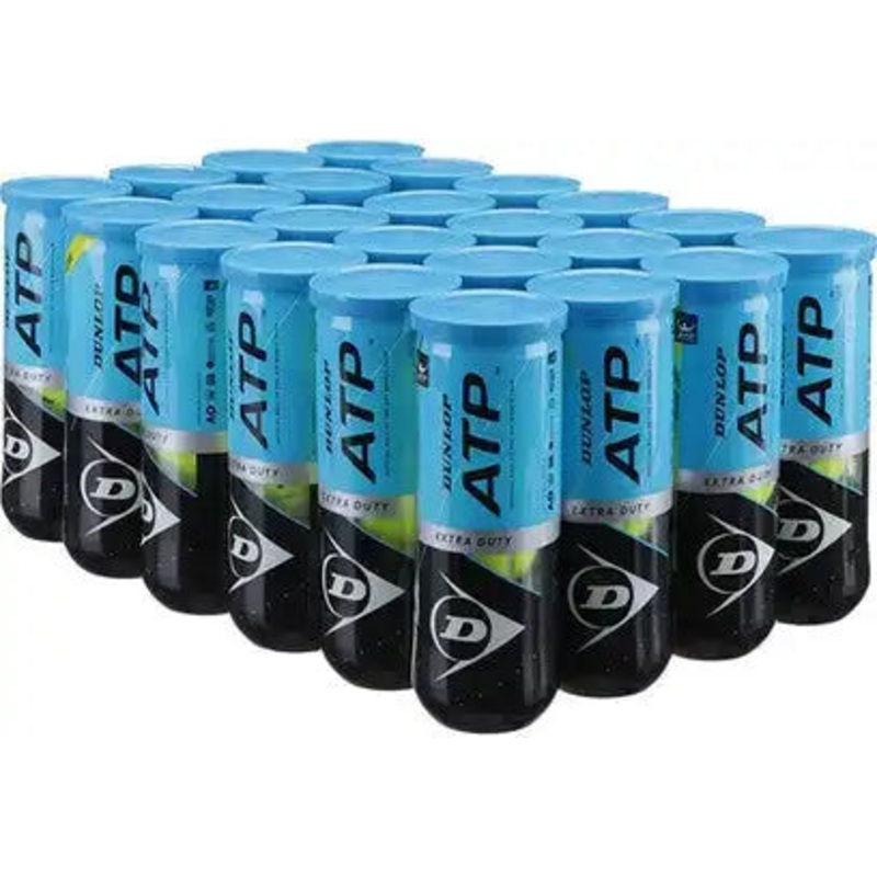 Dunlop ATP Tour Extra Duty Tennis Balls Case 24x – Yellow