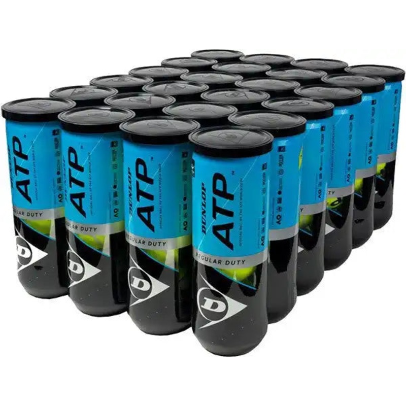 Dunlop ATP Tour Regular Duty Tennis Balls Case 24x – Yellow