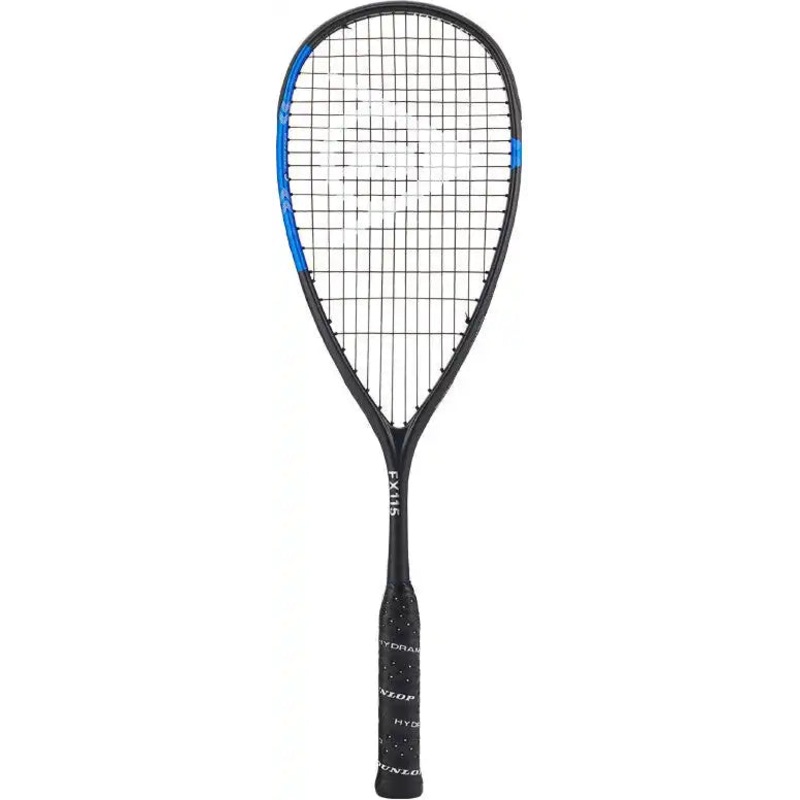 Dunlop FX 115 Squash Strung – Black