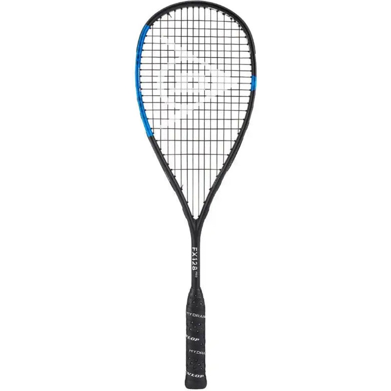 Dunlop FX 128 Pro Squash Strung – Black