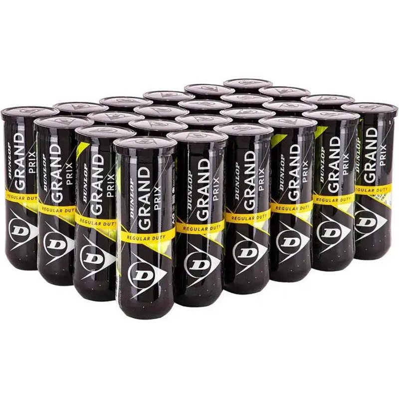 Dunlop Grand Prix Regular Duty Tennis Balls Case 24x – Yellow