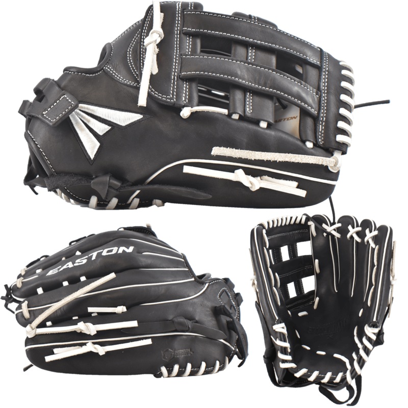 Easton Small Batch No. 63 Slowpitch Softball Glove – Black/White