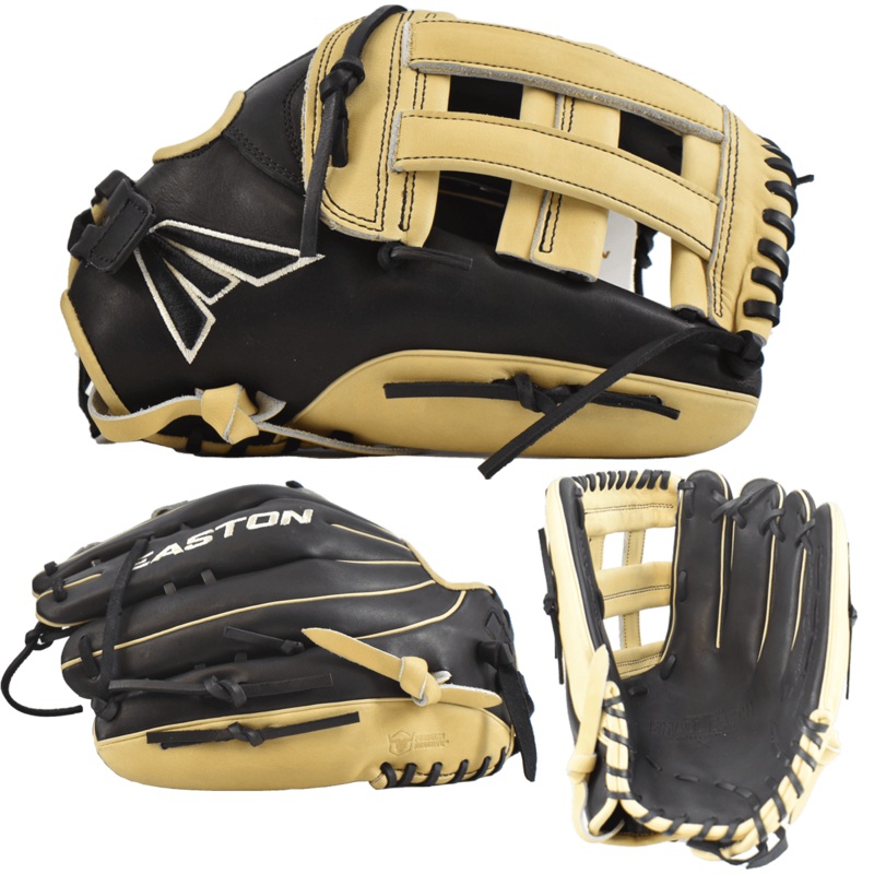 Easton Small Batch No. 65 LHT Slowpitch Softball Glove – Black/Camel