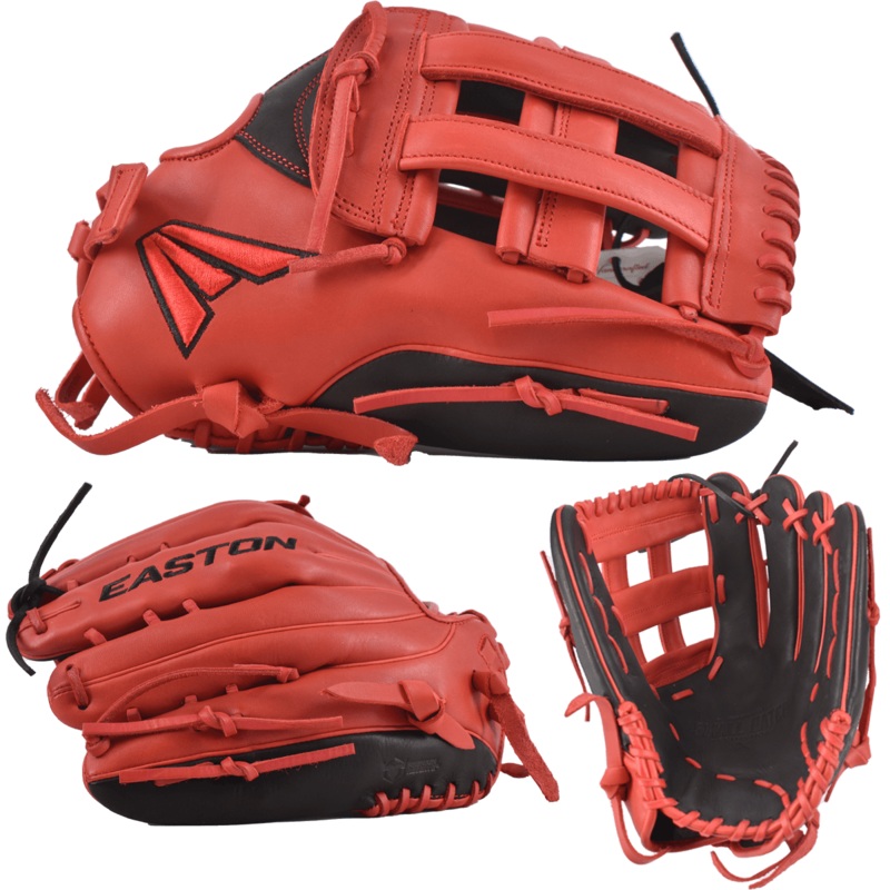 Easton Small Batch No. 67 Slowpitch Softball Glove – Red/Black