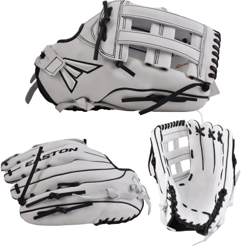 Easton Small Batch No. 68 LHT Slowpitch Softball Glove – White/Black