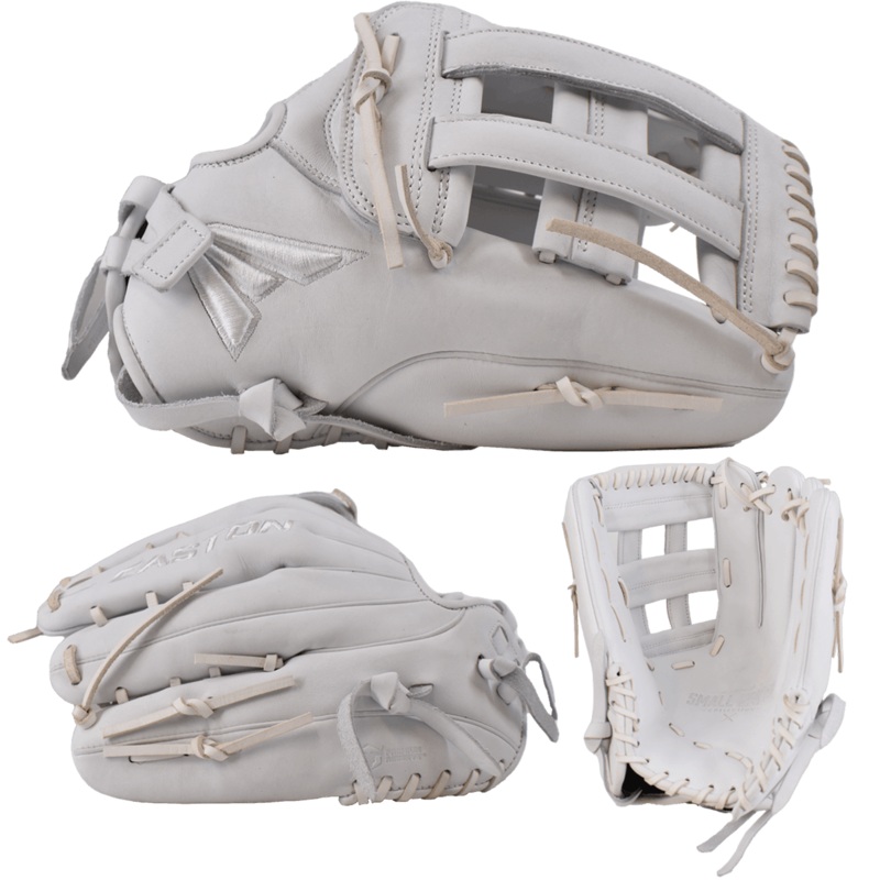 Easton Small Batch No. 70 LHT Slowpitch Softball Glove – White/White