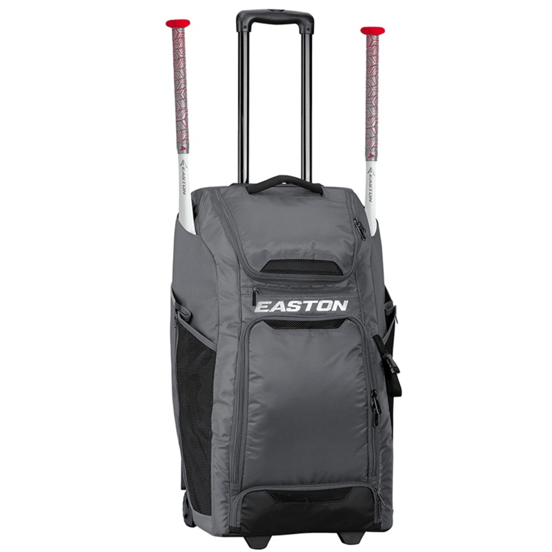 Easton Wheeled Catcher’s Bag (Charcoal)