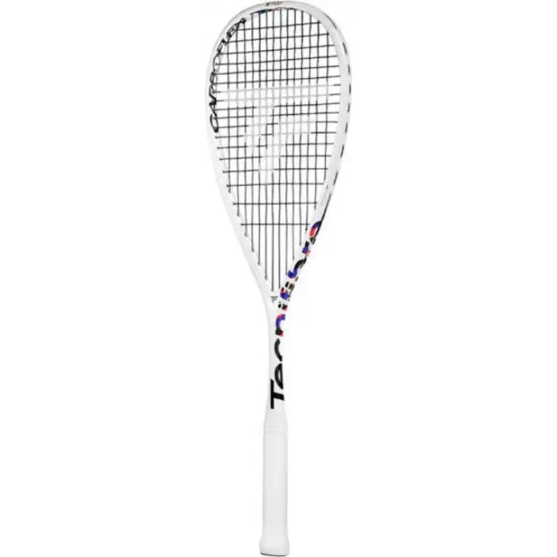 Tecnifibre Carboflex X-Top 120 v2 Squash Strung – White