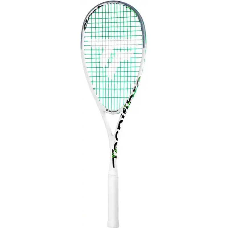 Tecnifibre Slash 125 Squash Strung – White