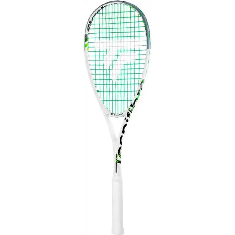 Tecnifibre Slash 130 Squash Strung – White