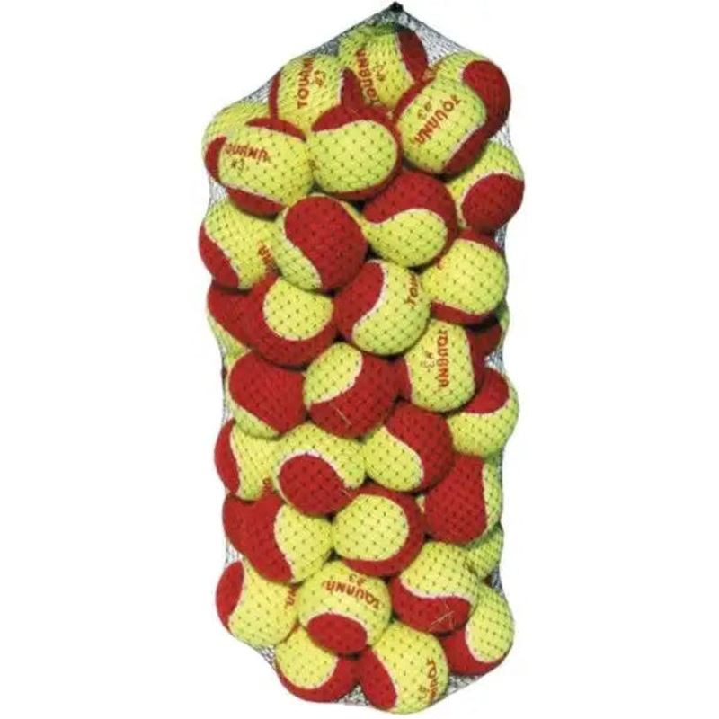 Tourna Stage 3 Red Tennis Balls 60x – Yellow Red