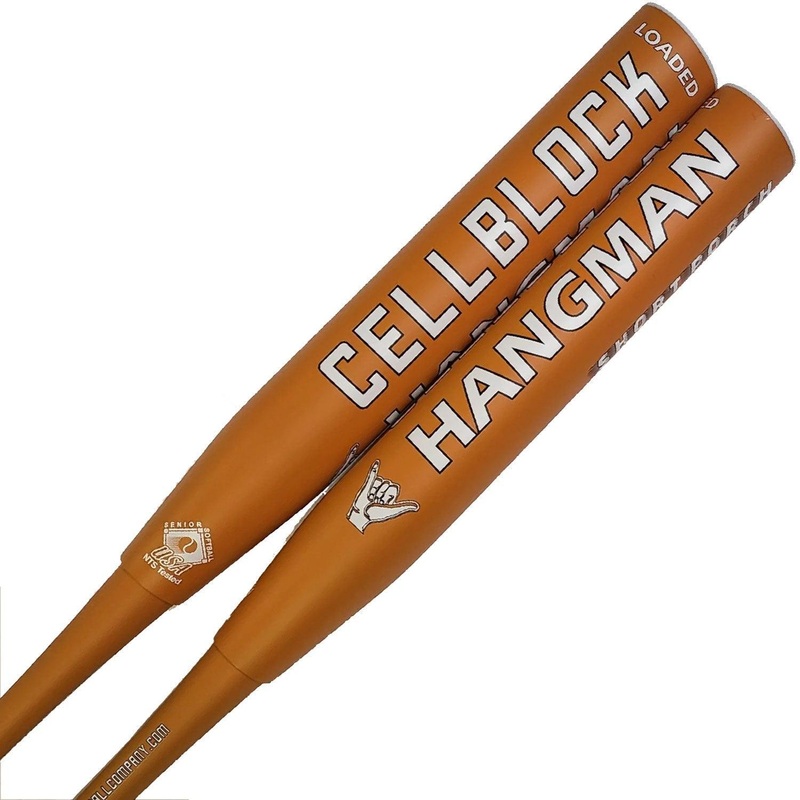 2023 Short Porch Cellblock 2-Piece SSUSA Senior Slowpitch Softball Bat – Hangman