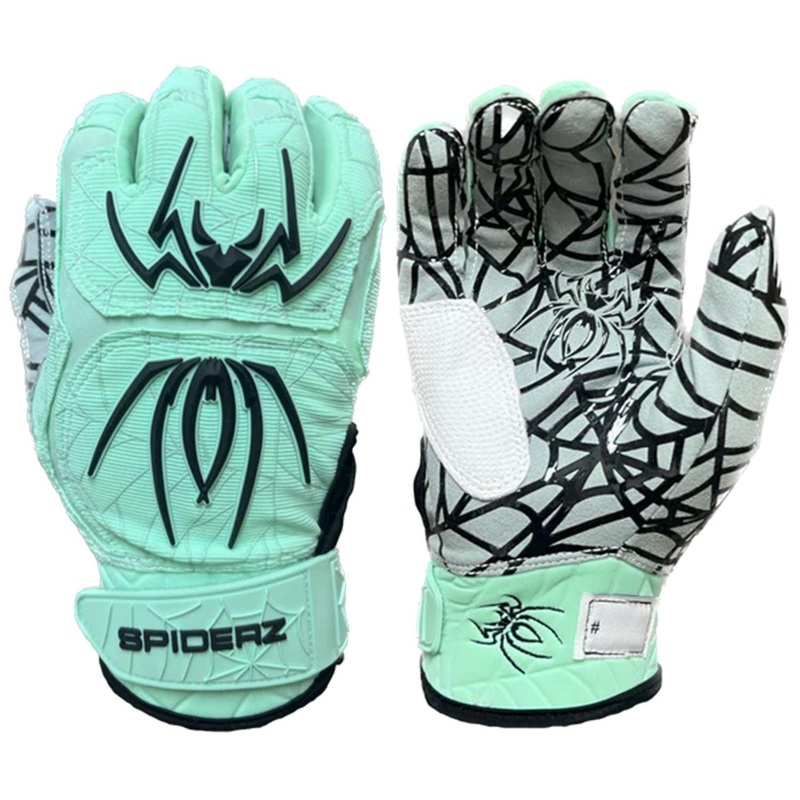 Spiderz HYBRID Batting Gloves – Mint/Black