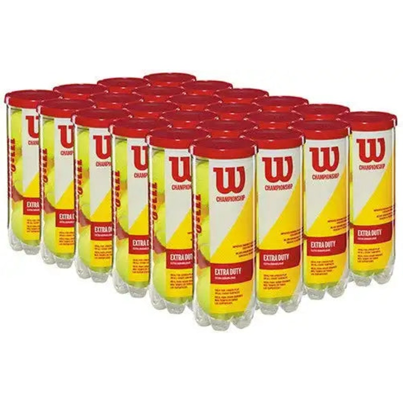 Wilson Extra Duty Tennis Balls Case 24x – Yellow