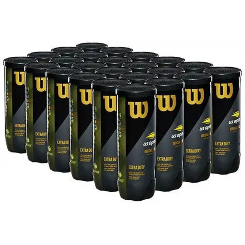 Wilson US Open Extra Duty Tennis Balls Case 24x – Yellow