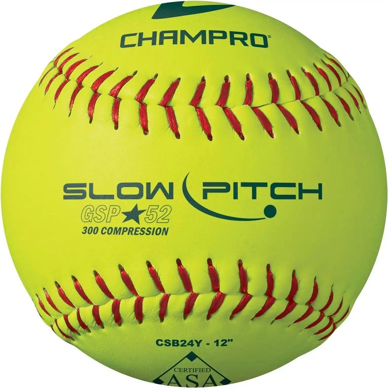 Champro CSB24Y ASA 12 Slow PitchDurahide Cover .52 Cor