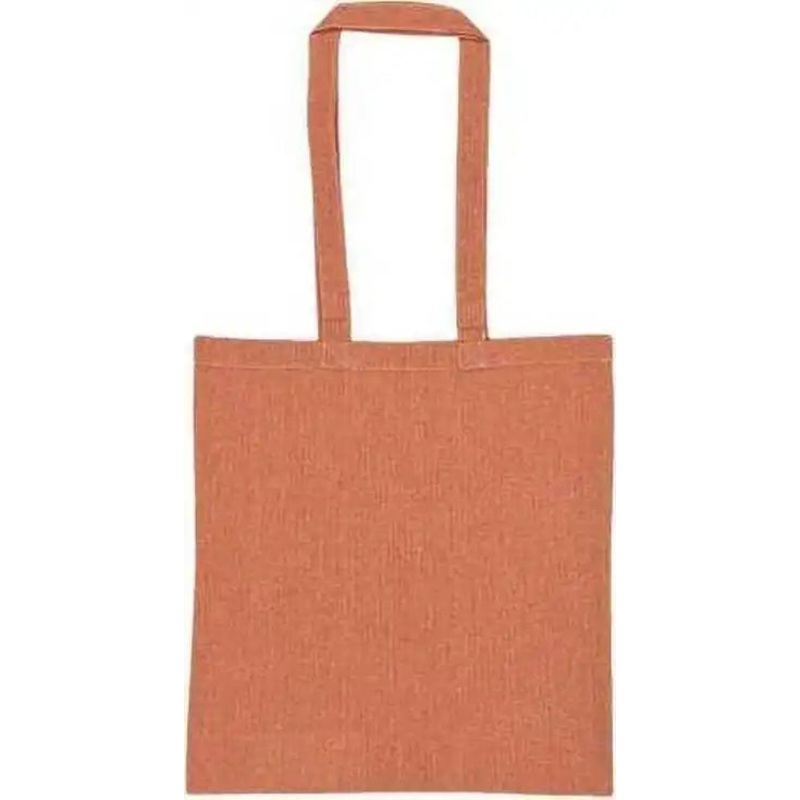 Liberty Bags 8505R Lightweight Recycled Canvas Tote Bag with Extended Handle – Heather Peach