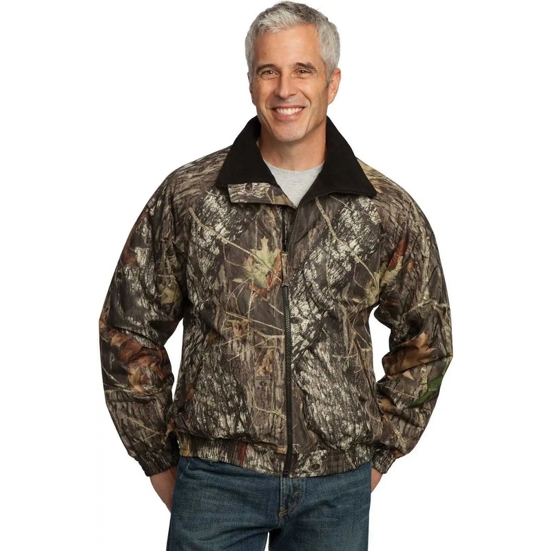 Port Authority J754MO Waterproof Mossy Oak Challenger Jacket – Mossy Oak New Break-Up Black