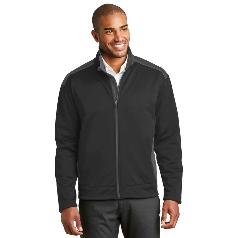 Port Authority J794 Two-Tone Soft Shell Jacket – Black Graphite