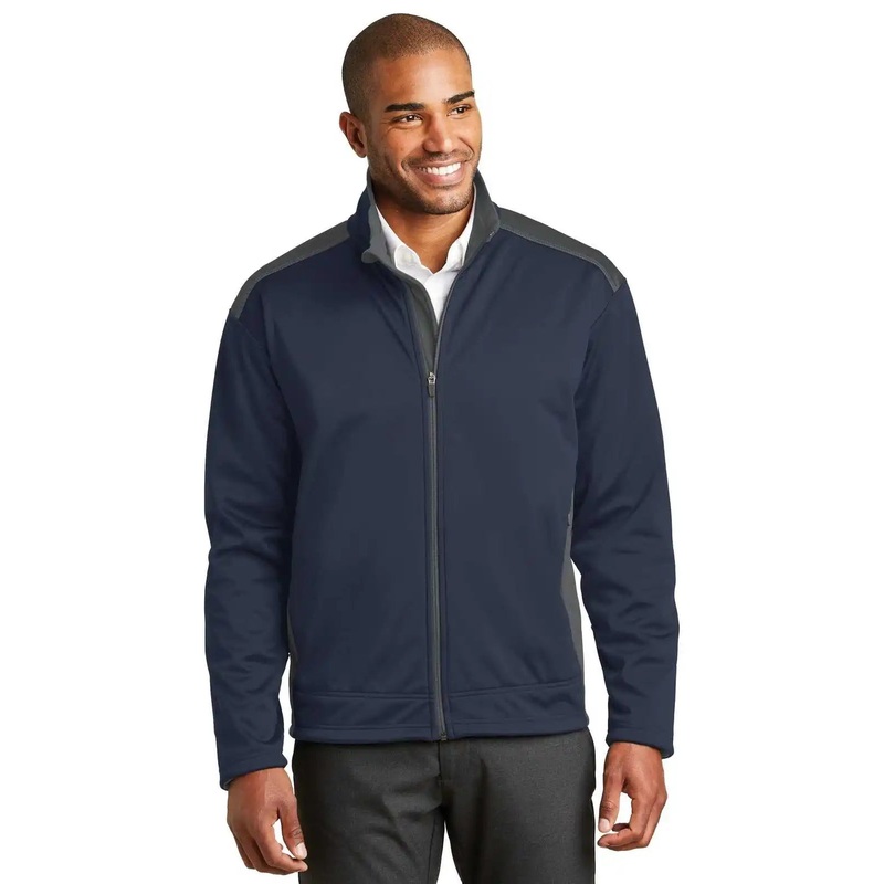 Port Authority J794 Two-Tone Soft Shell Jacket – Navy Graphite