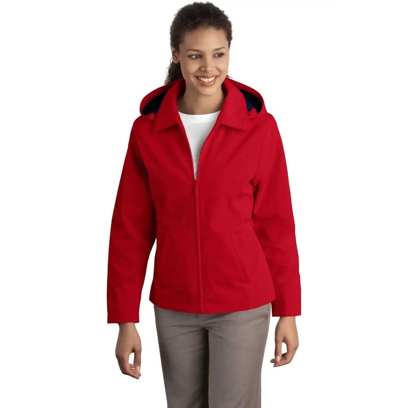 Port Authority L764 Ladies Legacy Jacket – Red Dark Navy