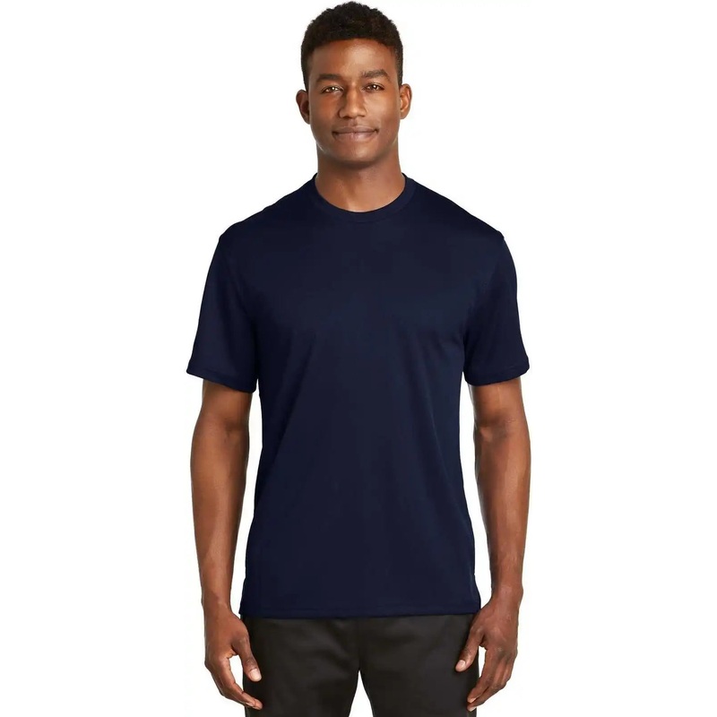 Sport-Tek K468 Dri-Mesh Short Sleeve T-Shirt – Navy