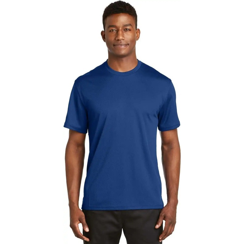 Sport-Tek K468 Dri-Mesh Short Sleeve T-Shirt – Royal