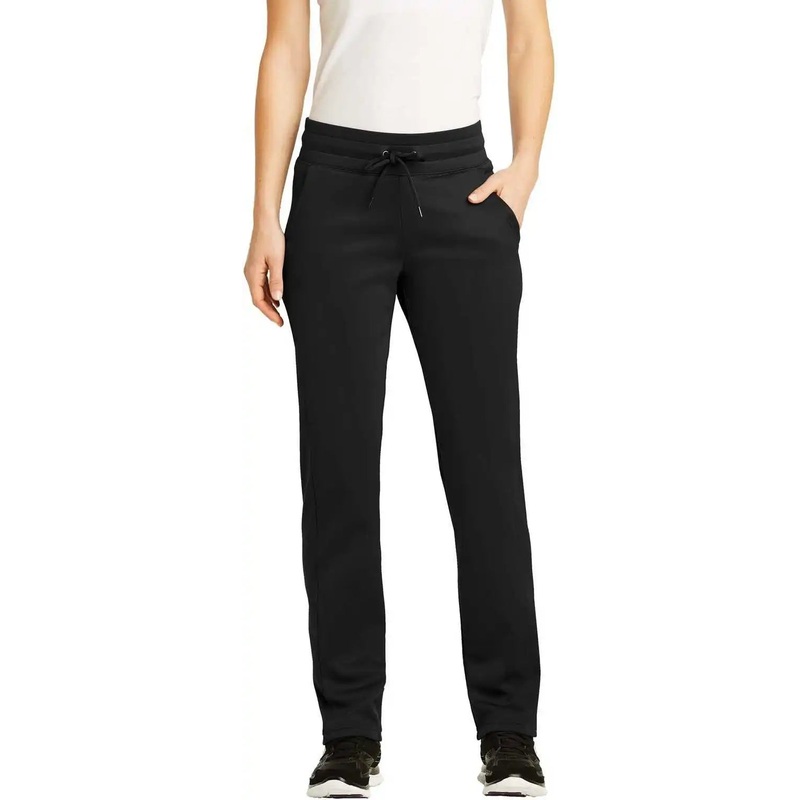 Sport-Tek LST237 Ladies Sport-Wick Fleece Pant – Black