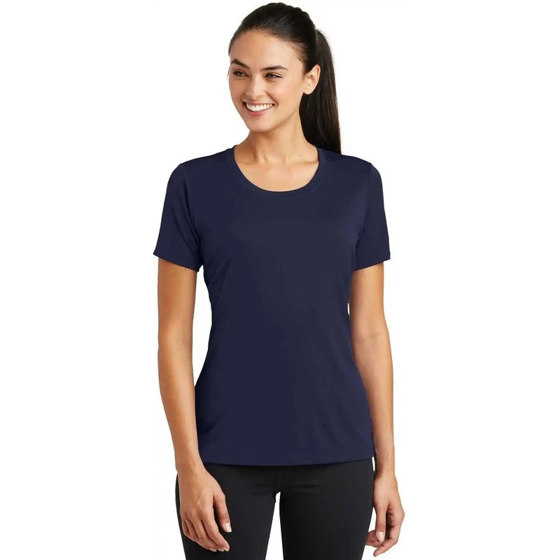 Sport-Tek LST320 Ladies PosiCharge Tough Tee – True Navy