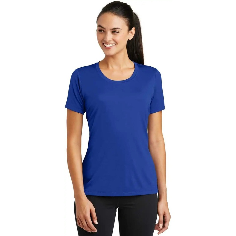 Sport-Tek LST320 Ladies PosiCharge Tough Tee – True Royal