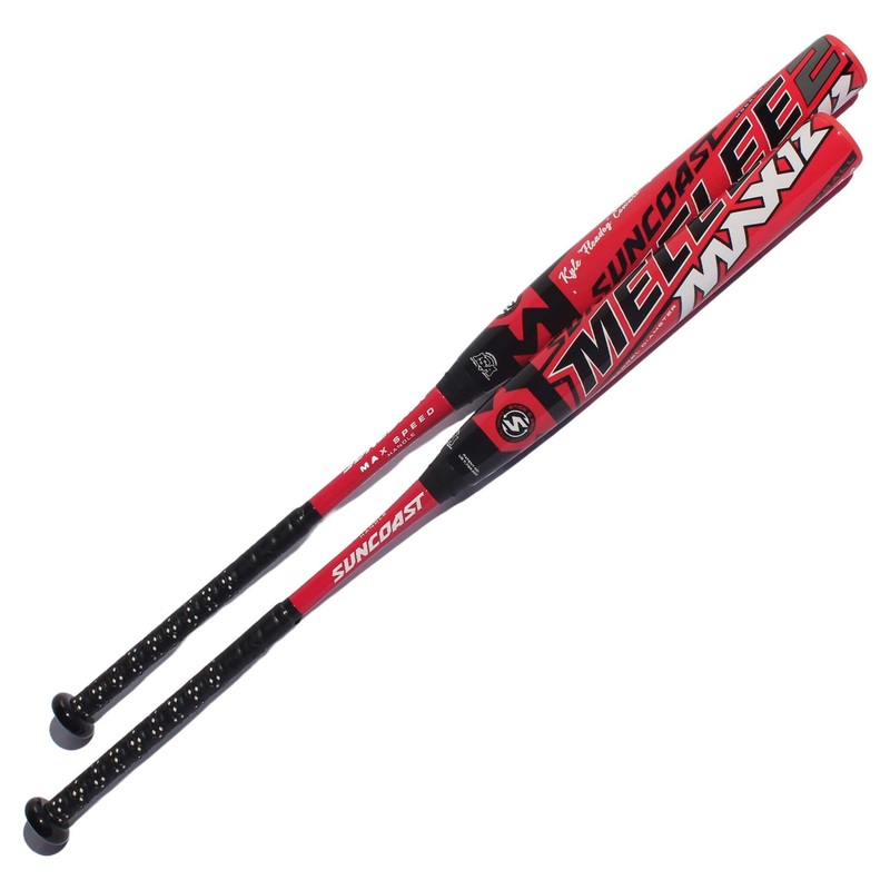 Suncoast Melee Max 2 End Loaded 12 2-Piece SSUSA Senior Slowpitch Softball Bat – SMM2SE12