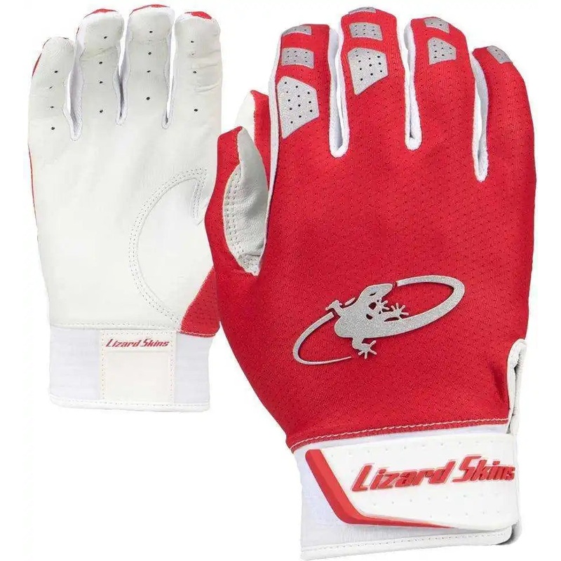 Lizard Skins Komodo V2 Batting Gloves – Crimson Red