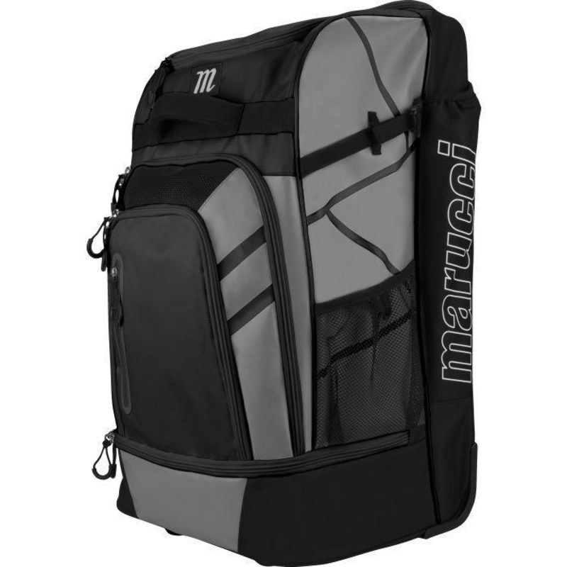 Marucci Convoy Wheeled Bat Bag Roller – Black