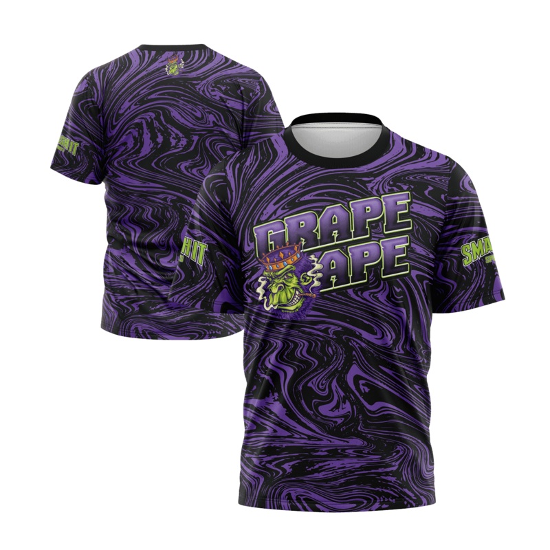 Smash It Sports Short Sleeve Shirt – Grape Ape
