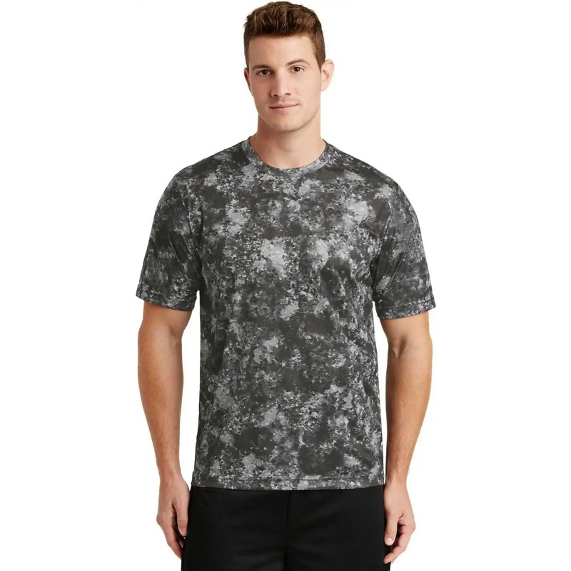 Sport-Tek ST330 Mineral Freeze Tee – Black