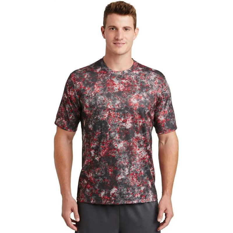 Sport-Tek ST330 Mineral Freeze Tee – Deep Red