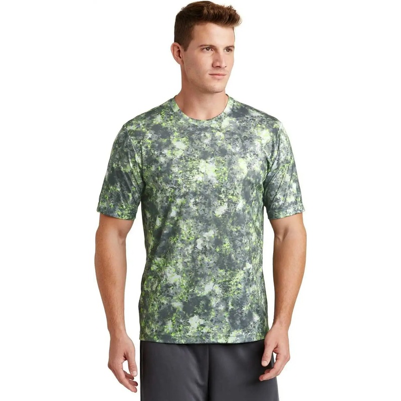 Sport-Tek ST330 Mineral Freeze Tee – Lime Shock